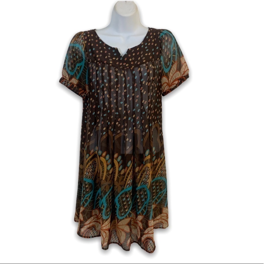 POOKIE & SEBASTIAN BABYDOLL DRESS - Picture 2 of 6